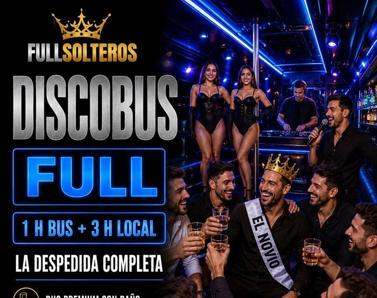 Plan DiscoBus Full despedida de soltero Santiago